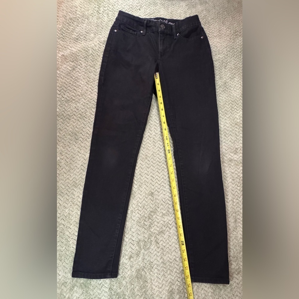 Gloria Vanderbilt Black Skinny Jeans for Women - Picture 3 of 5